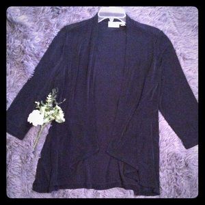 Chico’s 1 deep blue cardigan